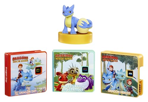 Image of Little Tikes Story Dream Machine DreamWorks Dragons Rescue Riders Collection, Storytime, Books, Audio Play Character, Gift and Toy for Toddlers and Kids Girls Boys Ages 3+ Years