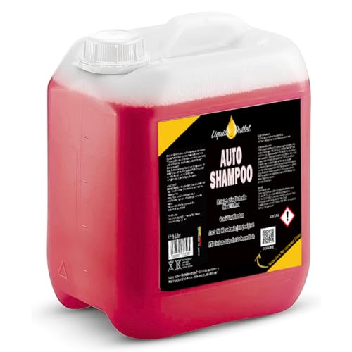 Liquid Outlet Autoshampoo 5L Konzentrat – Hochkonzentriertes Auto Shampoo mit Kirschduft & Nanotechnologie – Lackschonendes Autowaschmittel & Schaumreiniger Liquid Outlet Autoshampoo 5L Konzentrat – Hochkonzentriertes Auto Shampoo mit Kirschduft & Nanotechnologie – Lackschonendes Autowaschmittel & Schaumreiniger