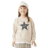 [ever closet] トレーナー キッズ 子供 女の子 男の子 秋冬 トップス 140 J.ムーングレー(スター) 裏起毛 プリント ロゴ 秋服 冬服 通園 通学 子供服 キッズ服 エバークローゼット