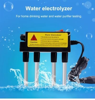 Image of SKADIOO Water Electrolyzer for TDS Testing - Electrolysis Iron Bars Total Dissolved Solids Tester for Water Quality Analysis
