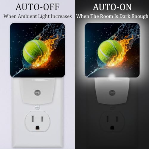 Lampara Nocturna LED con Sensor Dusk to Dawn 2 Pzas miniatura 2