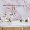 Decoroom Marble Effect Self Adhesive Vinyl Wrap 40x300cm, Marble Sticky Back Plastic Roll, Waterproof Flim, Peel and Stick Wallpaper for Kitchen Bathroom Countertop Table Furniture Stickers #4