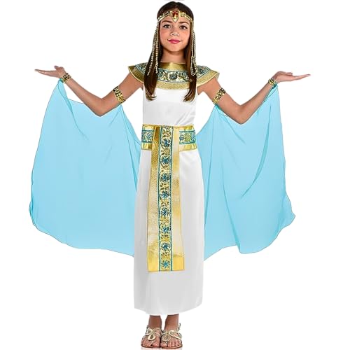 amscan Girls Cleopatra Costume, Medium - 8-10, 1 Pc