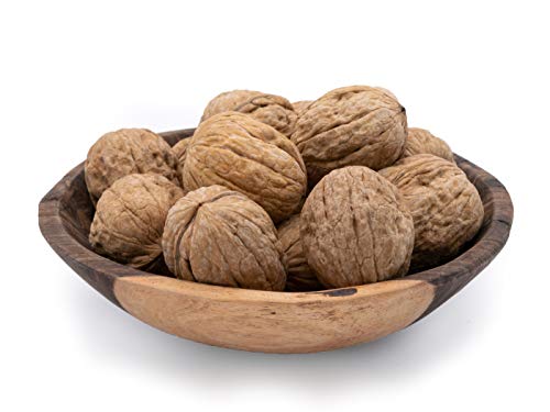 Lila Bazaar - Walnuts In Shell 6Lb | Chandler Variety | Shelled Raw Walnuts | Fresh And Easy To Crack | Excellent Taste | Grown In California | Packed In Resealable Bag (Pack Of 1) #TOP3