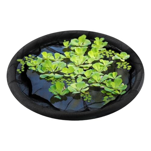 Redonda barrera flotante para peces y flora con anillo de elevación práctico 2