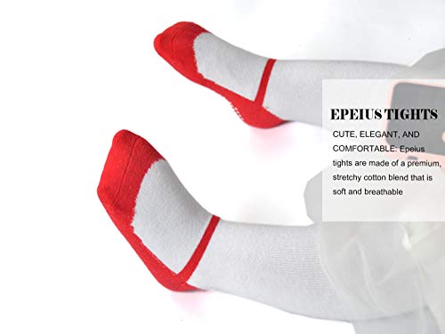 Image of Epeius Baby Girls Tights 3 Pairs Pack Seamless Non Slip /Skid Grip Cotton Leggings