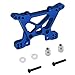 Hobbypark Aluminum Front & Rear Shock Tower Upgrade Parts for 1/10 Traxxas Slash 4x4 Replacement of Part 6838 6839 (2-Pack) (Navy Blue)