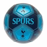 Acabado: Metalizado. Tottenham Hotspur FC - Balón Mini de Fútbol Diseño Firma (1) (Azul, Negro)
