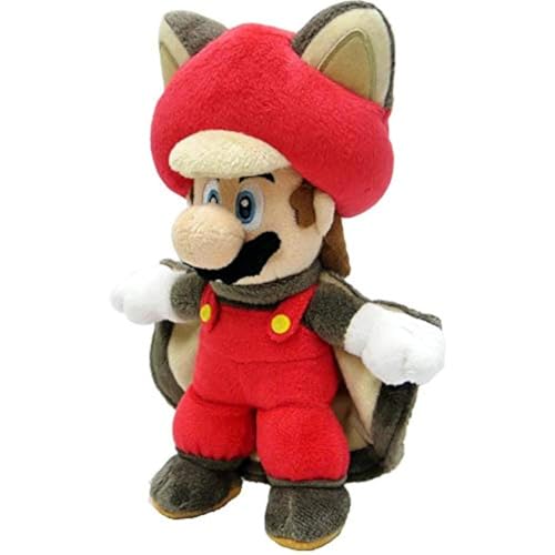 Peluche écureuil volant Super Mario Little Buddy 1310 de 22,9 cm pour fans