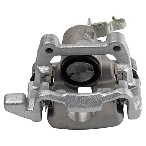 Image of TRQ Rear Right Brake Caliper w /Bracket Passenger Side
