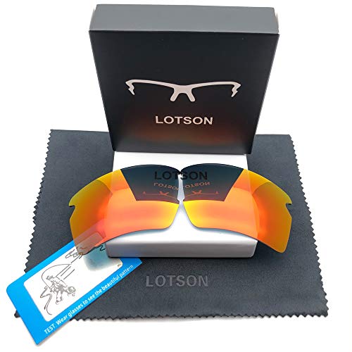 Image of LOTSON Replacement Lenses for Oakley Flak 2.0 XL Sunglasses OO9188 Polarized 100% UVAB - Multiple Options