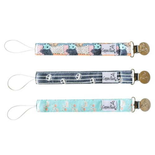 Image of Binky Clip 3 Pack Set "Nightmare Before Christmas" by Copper Pearl