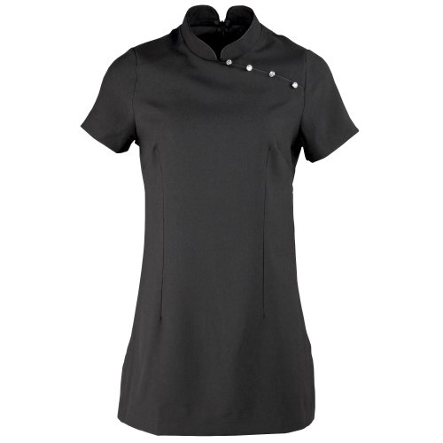 Image of Premier Ladies/Womens *Mika* Tunic/Health Beauty & Spa/Workwear (8) (Black)