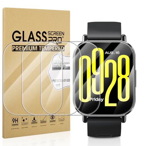 Diruite スクリーン保護フィルム(4枚)for Xiaomi Redmi Watch 5 Active 9H高硬度高精細ガラスフィルム