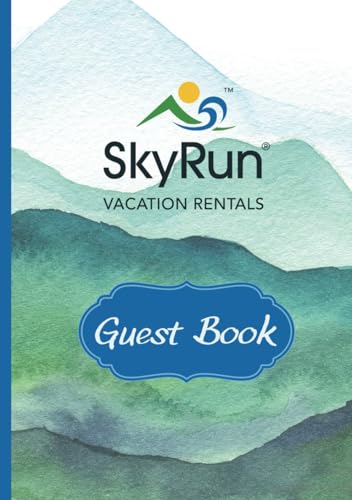 SkyRun Vacation Rentals Custom Guest Book: Journal For Airbnb Gue...
