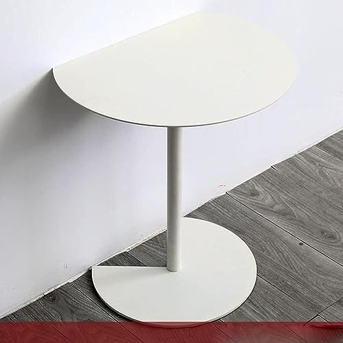 Sala de Estar Sofá Borde Varios Esquina de Personalidad en Blanco y Negro Varios Balcón Modelo Habitación Mesa de Centro móvil (Color: Blanco)