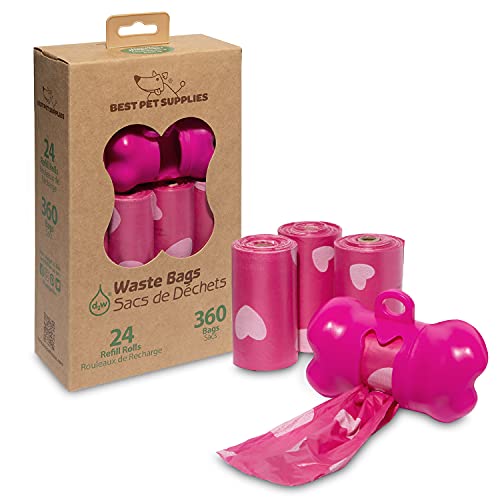 Best Pet Supplies Dog Poop Bags for Waste Refuse Cleanup, Doggy Roll Replacements for Outdoor Puppy Walking and Travel… - Image 3