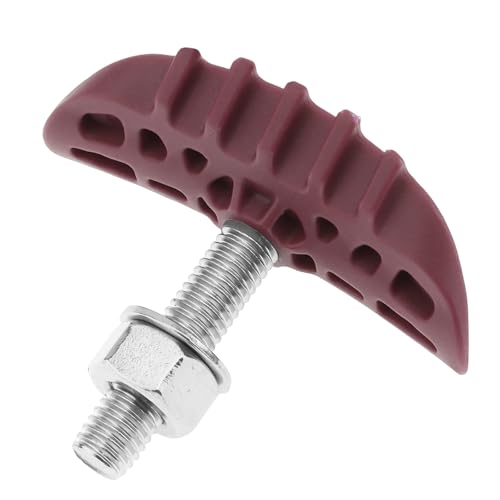 Image of Windance Wheel Rim Lock Inner Tire Lock Replacement for Motorcycle Motocross Dirt Bike Pit Bike (Maroon, 1.6inch)