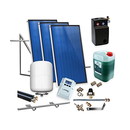 SUNEX® Solarthermie Komplett | Solaranlage | Solarpaket | 3x...