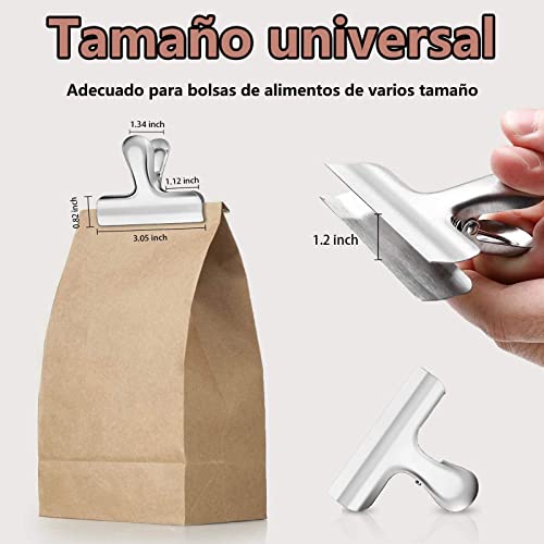 La Mejor review de Pinzas para cerrar bolsas comprados en linea. 18 Imagen adicional