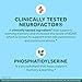 NEURIVA Plus Decaffeinated Nootropic Brain Supplement for Memory, Focus & Concentration & Cognitive Function, Clinically Tested NeuroFactor, Phosphatidylserine, Vitamins B6 B12,50ct Strawberry Gummies
