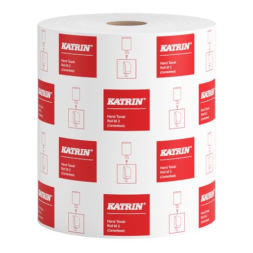 Katrin 481911 Classic M2 Handtücher, 2-lagig, Weiß (6-er Pack)