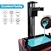 ELEGOO Standard LCD 3D Printer Resin, Fast UV-Curing 3D 405nm UV Resin Photopolymer Resin for High Precision Rapid LCD 3D Printing Clear Blue 1000G