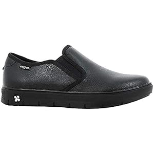 Oxypas Nieuwe modieuze werkschoen comfortabele sneaker Nadine van leer antistatisch (ESD) in vele kleuren