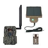 Browning Trail Camera Defender Wireless Vision Pro HD AI 46MP Trail Camera Bundle with Solar Camera Power Pack and Card Reader (3 Items)