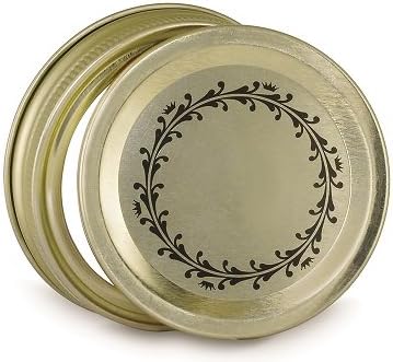 Glass Jelly Jars with Lids and Bands, Set of 12 (4 Oz) - Regular Mouth (Other Sizes and Designs Available)