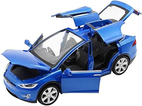 model car Tesla Model X 1:32 scale, Car Model Toy Car Alloy Pull Back Cars