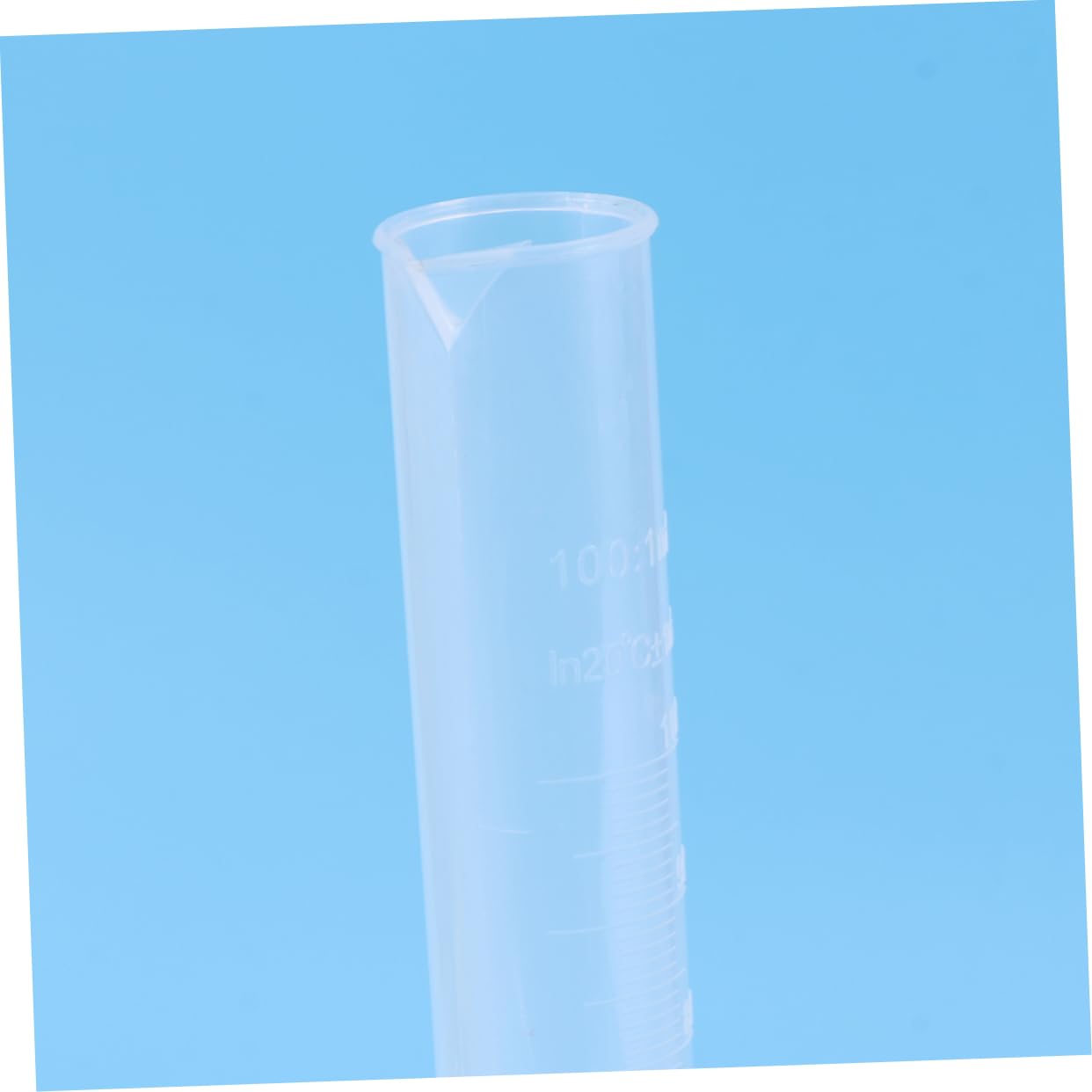 OSOLADY 2pcs 100ml Measuring Cylinder Cylinder with Hexagonal Base Measuring Cylinder Graduated Measuring Cylinder