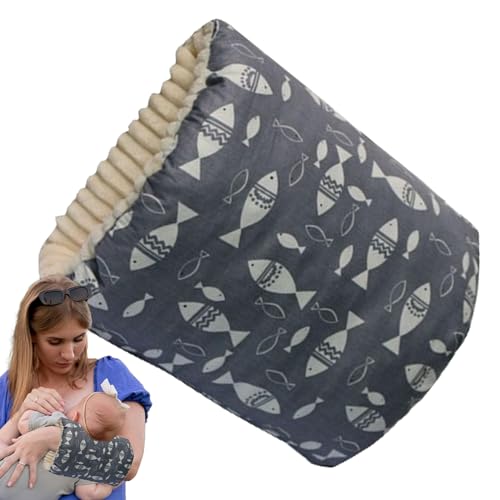 Aizuoni Cradle Nursing Arm Pillow | Anti-Spitting Support Head Cozy Cradle Arm Pillow - Soft Comfortable Washable Pillow with Arm for, Breastfeeding, Travel, Mom, Kids