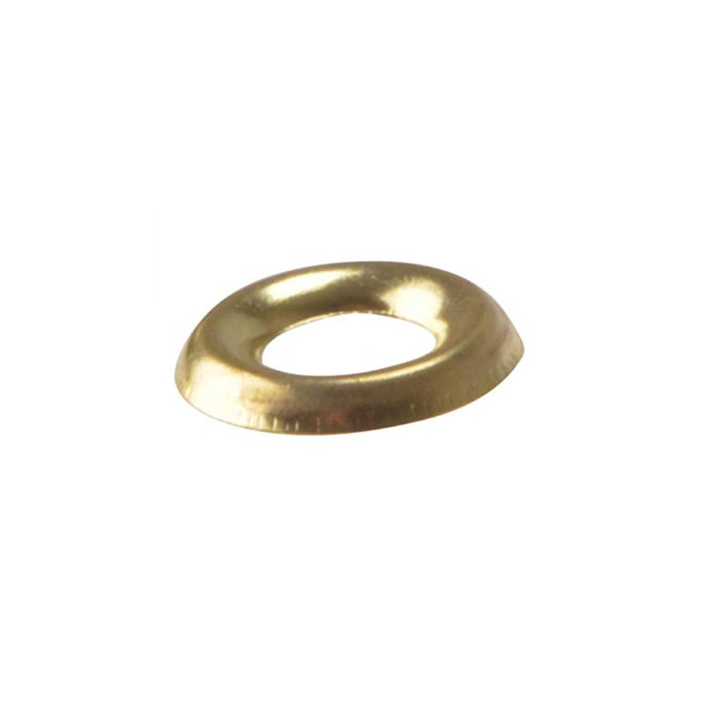 Charles Watson Brass Screw Cup Washers, Size No.9-10, 100 Pack