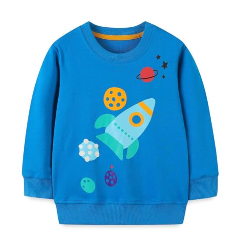 Boys Sweatshirts Long Sleeve Sweatshirts T-shirts Crew Neck Cotton Casual Sweatshirts Cartoon Tops for Boys-64
