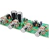 Adjustable Tone Shaping Preamp Board with Bass Midrange Treble Volume and Balance for Audio Electronics Prototyping (BY-08 Pro with knob) #1