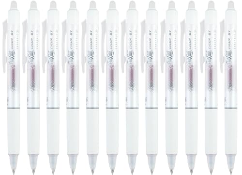 PILOT FriXion Aura Bolígrafo retráctil tinta magenta 12 unidades miniatura 1