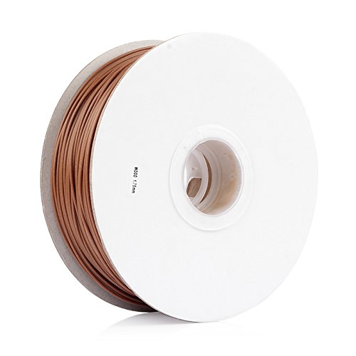 SainSmart Wood-DarkBrown-1KG1.75 1.75 mm Wood 3D Printers Filament -1 kg/2.2 lb. (Dark Brown)