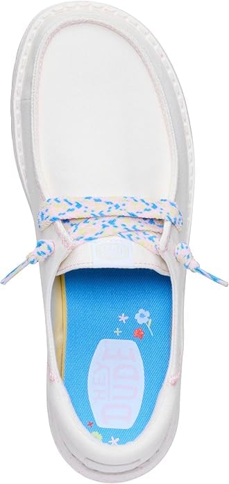 Image of HEYDUDE Wendy Basic | Women's Shoes | Women Slip-on Loafers | Comfortable & Light-Weight