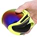 JEOZBM Ski Goggles, Windproof Double Layer Snow Snowboard Goggles, Winter Sports Over Glasses Goggles for Kids Boys Girls Youth(16cm-Yellow)