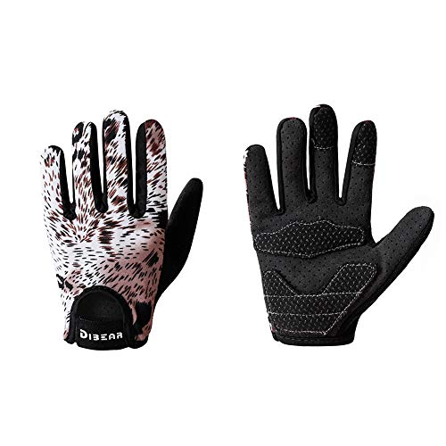 DIBEAR Cycling Gloves of Girls and Boys,Roller,Skating,Balance Cars and Outdoor Sports,Anti-Slip Silicone Can