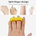 Finger Grip Ball, Hand Exerciser Grip Strengthener,Stroke Rehab Equipment,Stress Balls for Adults, Finger Gripper Strengthening Exercise for Hand(Yellow)
