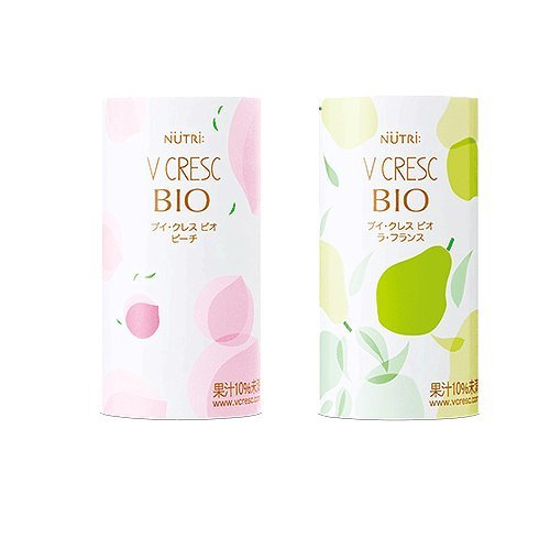 Amazon | 【2ケースセット】 ブイクレス BIO（ビオ） ピーチ＆ラ