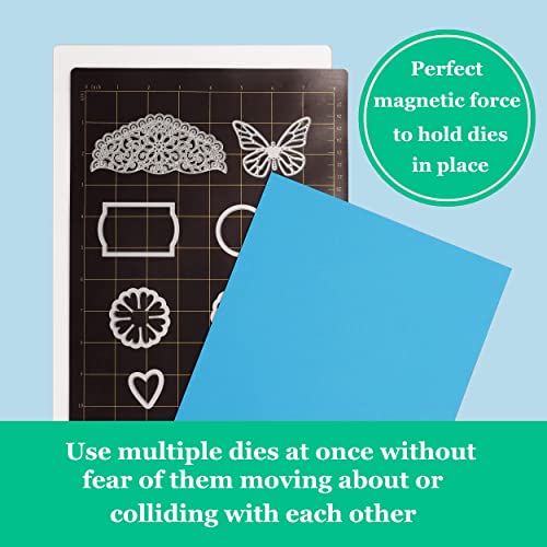 Craftfirst 9 X 12.5" Magnetic Shim With Card Size Grids Die Cutting Machine Accessary #TOP2
