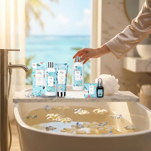 Image of Gifts for Women, Birthday Gift - XXXL Bag Spa Gift Set for Mom, Bath and Body Gift Bag Set for Women, Spa Kit, Mothers Day Gift for Mom, Valentines Day, Christmas Gifts, Spa Bath Gift Set