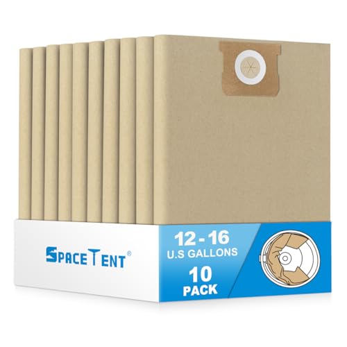 Sacs filtrants de rechange SpaceTent DXVA19-4102 pour aspirateurs de 40 à 50 L