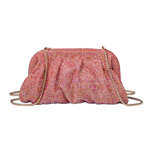 Sparkly Party Shoulder sac à main et minaudière strass de mariage luxe