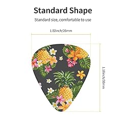 Ensemble de 12 médiators de guitare hawaïenne en pin tropical pour guitare acoustique, guitare électrique, contrebasse… - Les Beatles, Paul McCartney, John Lennon, RIngo Starr, George Harrison Ensemble de 12 médiators de guitare hawaïenne en pin tropical pour guitare acoustique, guitare électrique, contrebasse… – Image 4