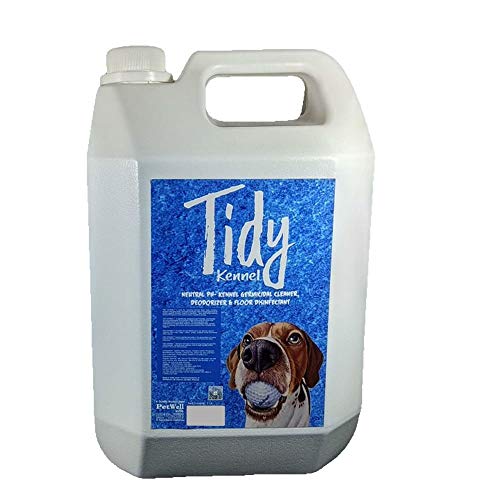 PetWell Tidy Kennel Wash5 L Economy PackFloor Cleaner3 In 1 ActionCleans,Disinfects