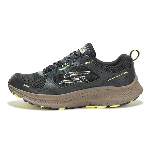 Skechers Men's Go Run Consistent 2.0 Grove Creek Sneaker, Black/Brown, 11